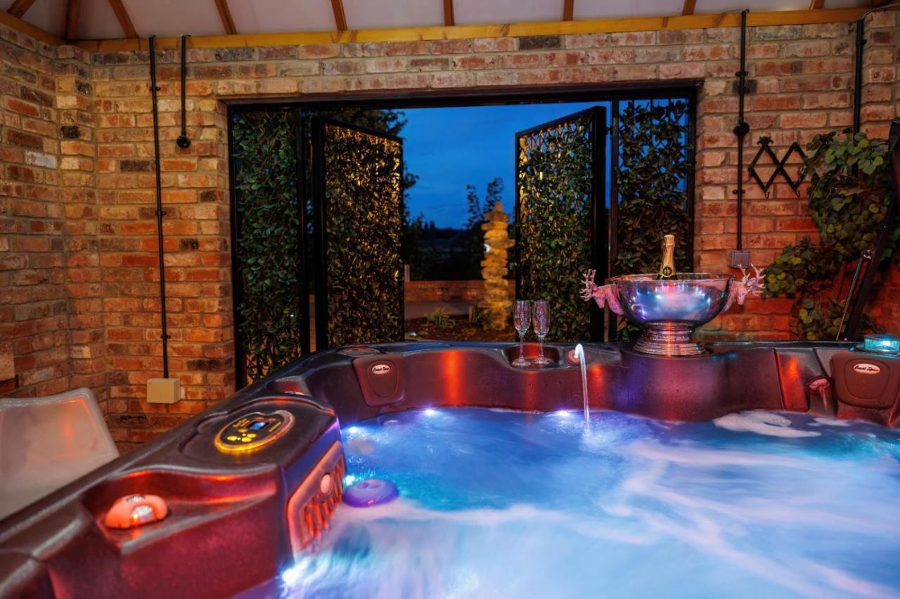 Lincoln Holiday Retreat View With Private Hot Tub Esterno foto